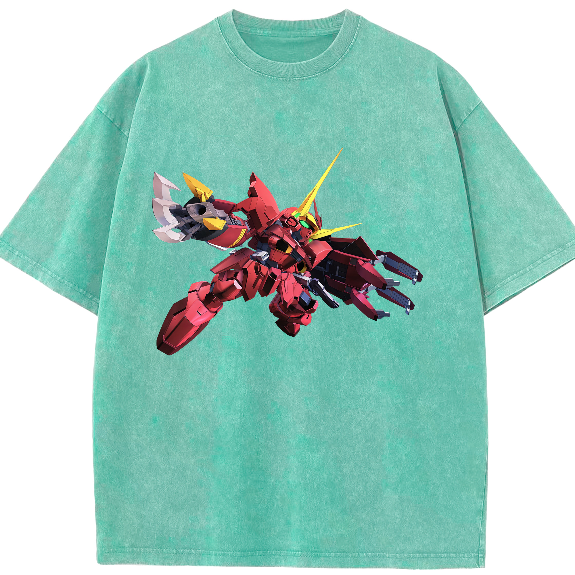（画像用） 機動戦士ガンダム Mobile Suit Gundam 綿100% ヴィンテージ風 半袖Tシャツ（フロントプリント）